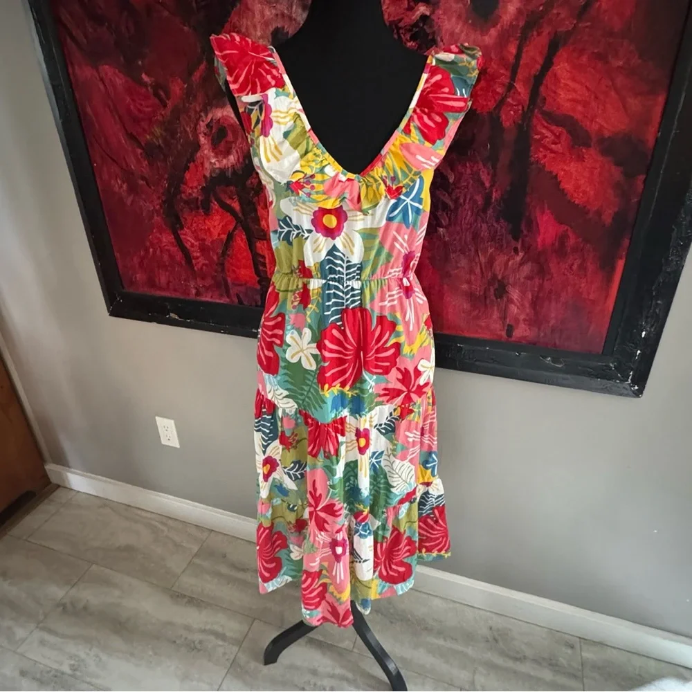 Sugarlips Floral Midi Dress - Picture 1 of 10